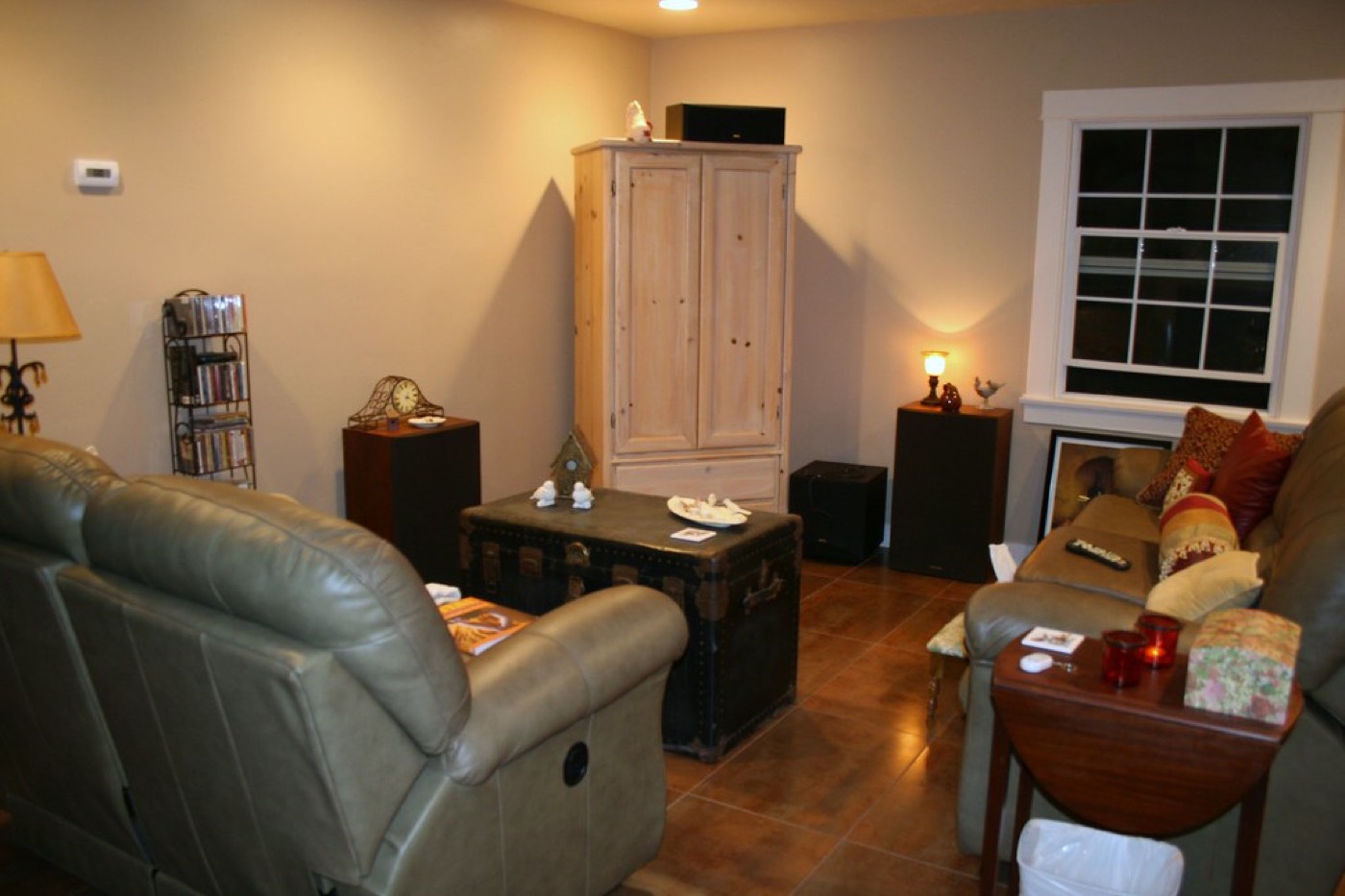 Finished painted room